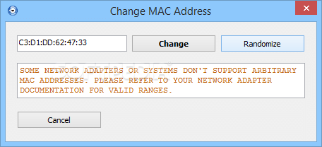 Mac Address Changer