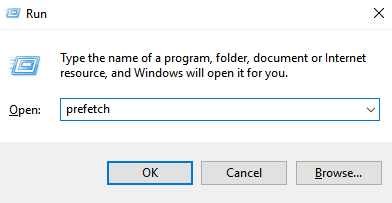 Delete Prefetch Files Windows 10 11