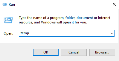 Delete Temp Files Windows 10 1