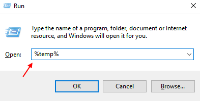 Temp Files Folder From Run